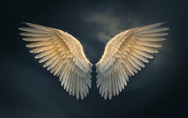 Angel wings feather wings white wings fantasy wings mystical wings ethereal wings angelic wings art