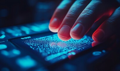 cybersecurity of personal data safety, mobile smartphone using biometric finger print and Two-factor authentication app login, Generative AI