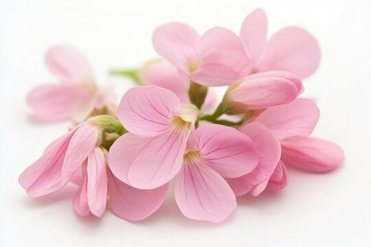 Desmodium: Ayurvedic Health Care Herb. Nature's Medicine for Wellness with Light Pink Flowers