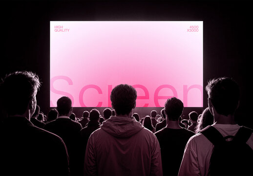 Concert Screen Mockup