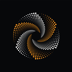 Vector Dotted Spiral Vortex