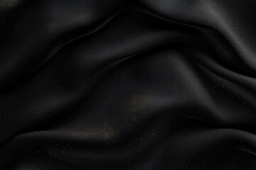 Fototapeta premium Elegant black background with dark material texture, noise, and grain effect. AI generated illustration.