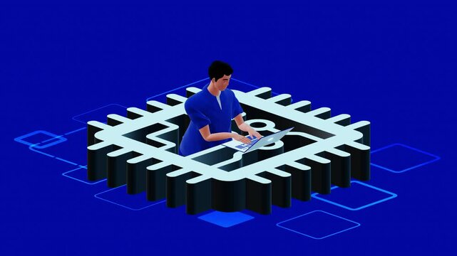The software developer tests them, refines them, and maintains them. 