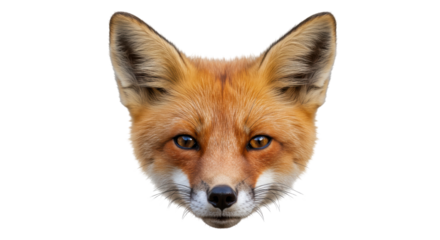 Isolated Fox Face