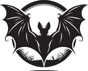 vector image of a bat