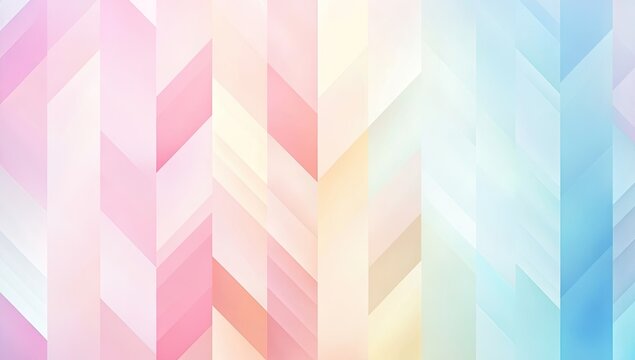 Fototapeta Abstract pastel geometric pattern