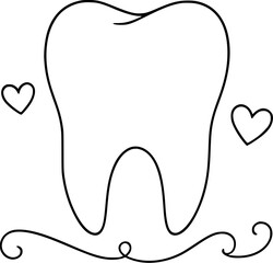 healthy tooth