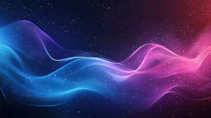 Abstract Colorful Gradient with Dark Blue, Light Blue, and Purple Glows â€“ Technology Background 