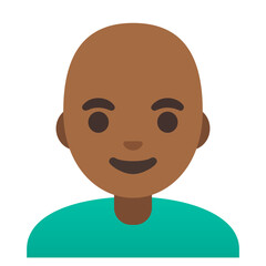 Bald Man Emoji
