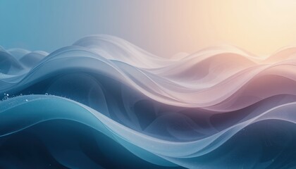 Gentle ocean waves at sunrise coastal landscape photography serene environment aerial view tranquility and nature's beauty