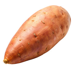 potatoes isolated on white background