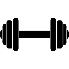 vector gym fitness elements set