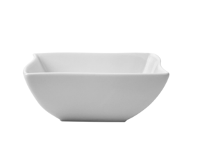 Square Bowl empty on transparent png