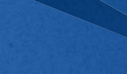 Fototapeta premium Geometric Forms and Deeply Textured Azure Surfaces