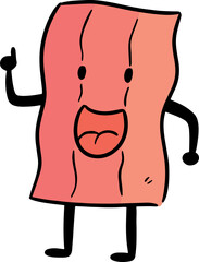 Illustration of bacon
