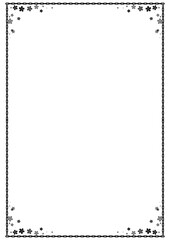 A4 paper frame background 