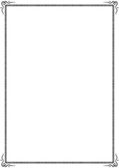 A4 paper frame background 