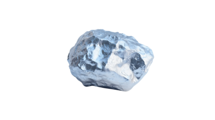 A classic small unrefined lithium ore used in industry for energy production, lithium ore used in the creation of batteries.