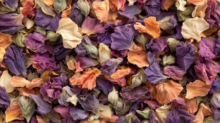 Dried Flower Petals Mix - Assorted Colors for Crafts, Weddings, and Decoration