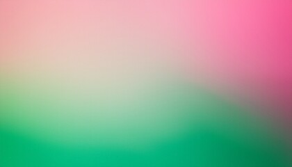 pale abstract background mixing pink and green gradient with grainy effect texture