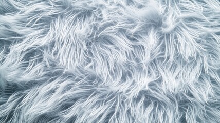 Obraz premium Soft white faux fur texture ideal for interior design background