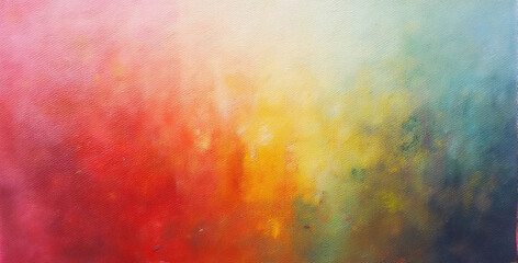 Colorful Abstract Gradient Painting