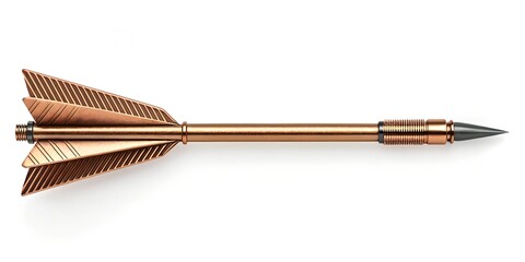 Wooden Antique on white background, old Antique