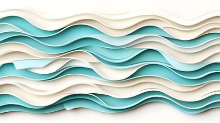 Fototapeta premium Innovative business models utilizing abstract digital waves in modern graphic design environments