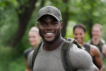  boot camp trainer leading a session