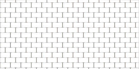 Fototapeta premium White brick wall background. architecuture construction stone block brick wallpaper. seamless building cement concrete wall grunge background. 