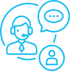 customer service vector illustration