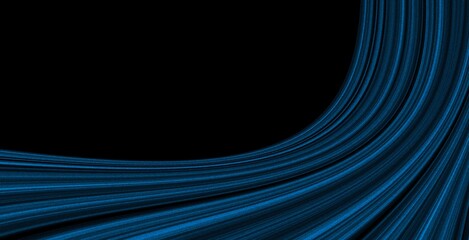 Blue abstract light background lines design with grainy dynamic glowing energy speed fluid wavy dark texture backdrop glow vibrant technology banner