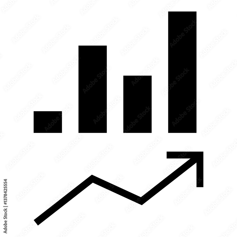 Poster growth hacking icon