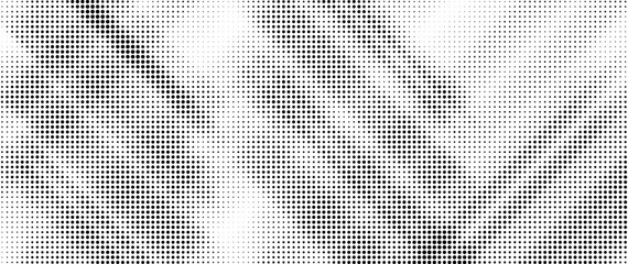Halftone background vector. Monochrome Abstract dot, Gradient halftone dots for background pattern and texture.	