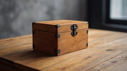 vintage wooden box