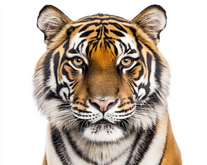 Obraz premium Tiger close-up, fierce tiger,