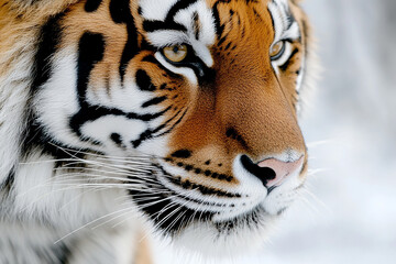 Fototapeta premium Tiger close-up, fierce tiger,
