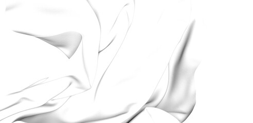 Gray fabric draped and flowing with texture. Abstract and elegant, perfect for design projects.
