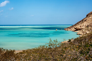 Fototapeta premium Detwah lagoon, Socotra island, Yemen