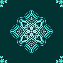 abstract snowflake background