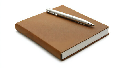 mocha color theme, minimalist style, pen, notebook, business, book, paper, diary, office, note, organizer, education, notepad, blank, write, page, object, calendar, document, planner, open, writing, p
