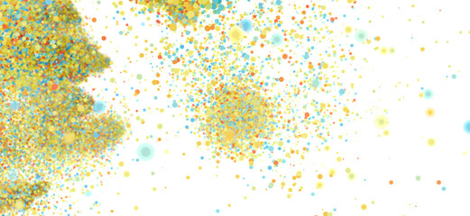 Abstract background with vibrant confetti explosion. Perfect for celebrations, festive designs, and more!