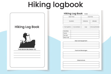 Hiking logbook Interior Design