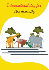 Fototapeta premium International day for bio diversity