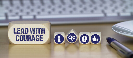 Lead with Courage	
