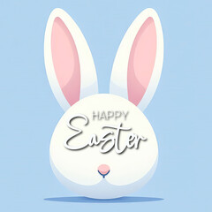 Fototapeta premium Ilustración pascua. orejas de conejo