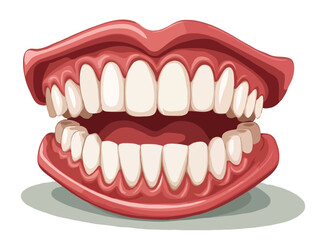 denture vector art