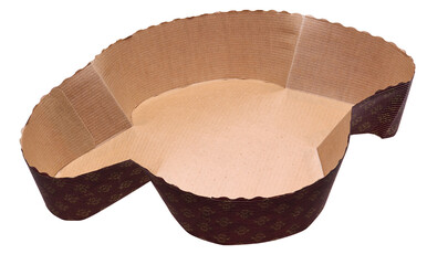 Paper baking mold for Colomba cake, pirottino