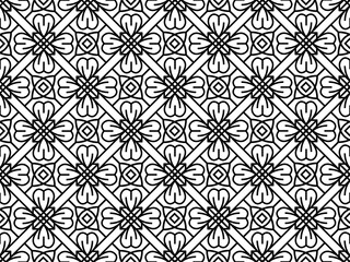 Floral lace minimalist creative abstract pattern hand drawing background