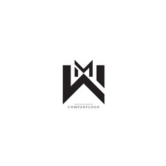 logo letter M Vector cc Letter design for company